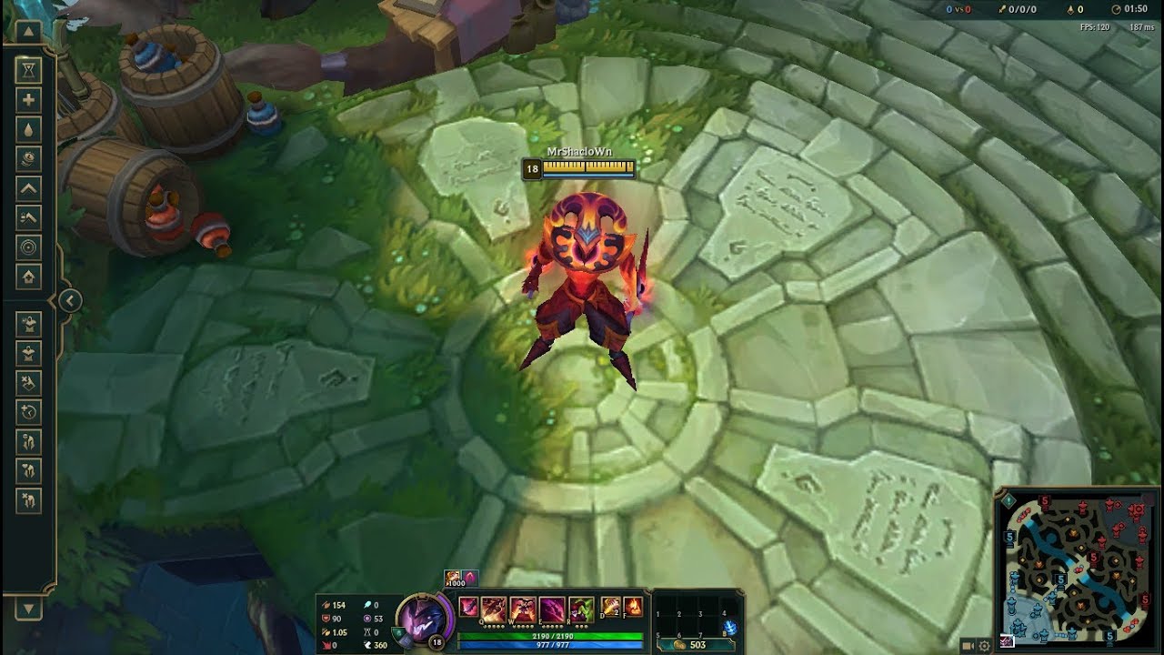 Shaco Dark Star (Red) - YouTube