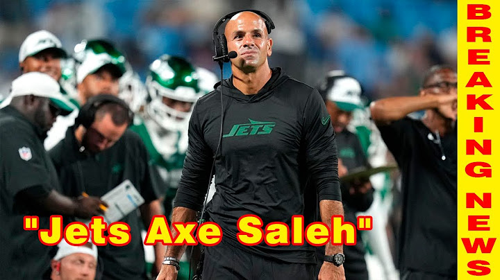 Jets Fire Robert Saleh After 2-3 Start! Jeff Ulbrich Steps In
