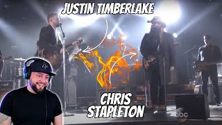 Video thumbnail of "Chris Stapleton & Justin Timberlake - Tennessee Whiskey/Drink You Away | Vocalist From The UK Reacts"