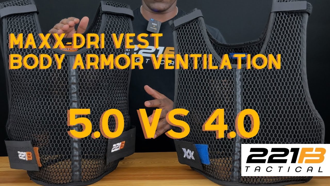 221B Maxx-Dri Vest 5.0 | New & Improved Body Armor Cooling Vest