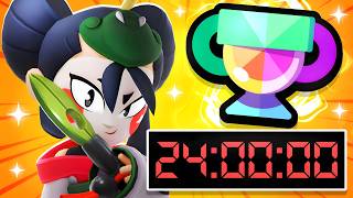 Thumbnail for 24 SAAT BOYUNCA KUPA KASTIM! 😱 | Brawl Stars