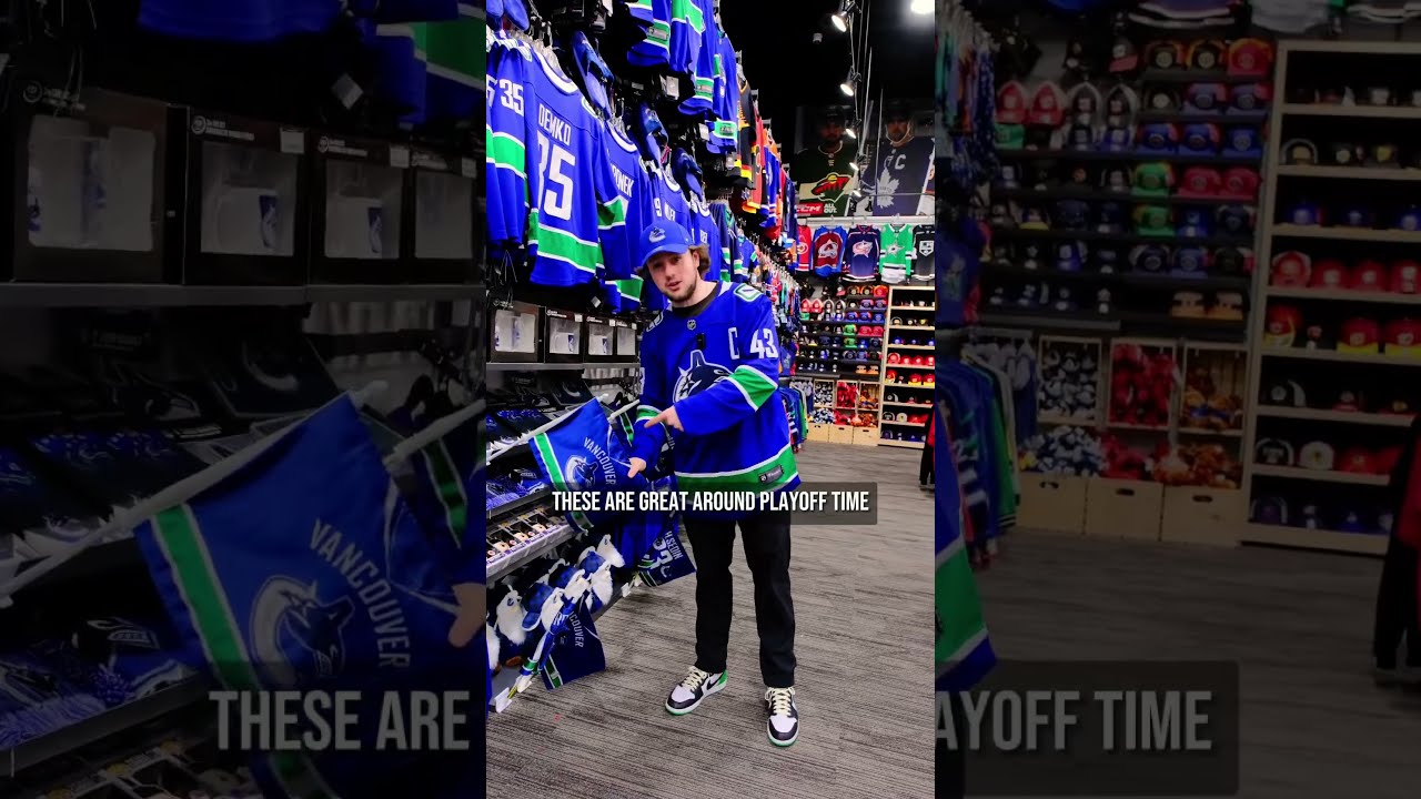Playoffs Are Just Around The Corner Come Get Your Vancouver Canucks Jerseys Before They Re Gone H