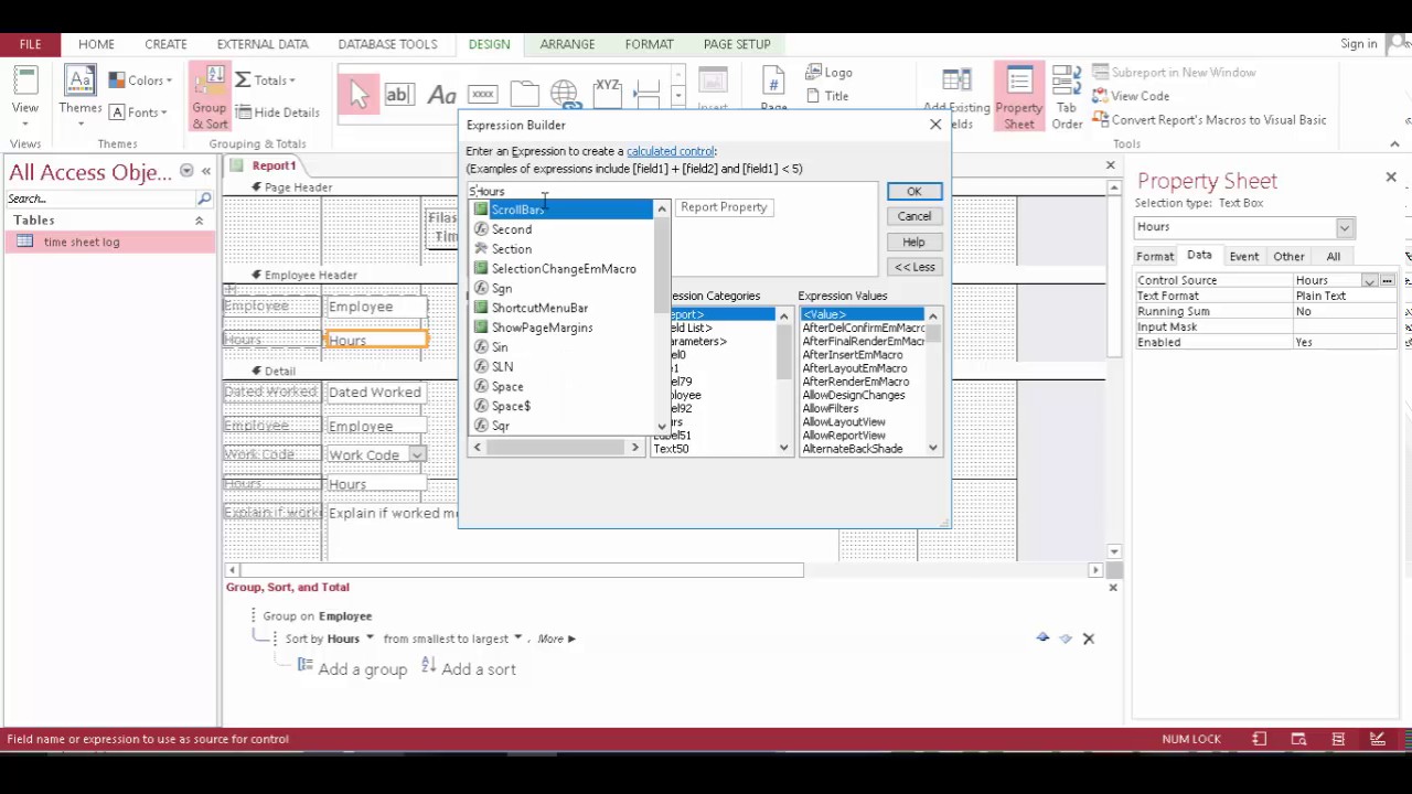 Ms Access Timesheet Template from i.ytimg.com