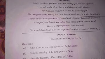 ICSE HISTORY 2019 QUESTION PAPER