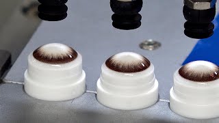 Amazing! Color Contact Lenses Automatic Mass Production Process. Contact Lens Manufacturing Factory screenshot 3