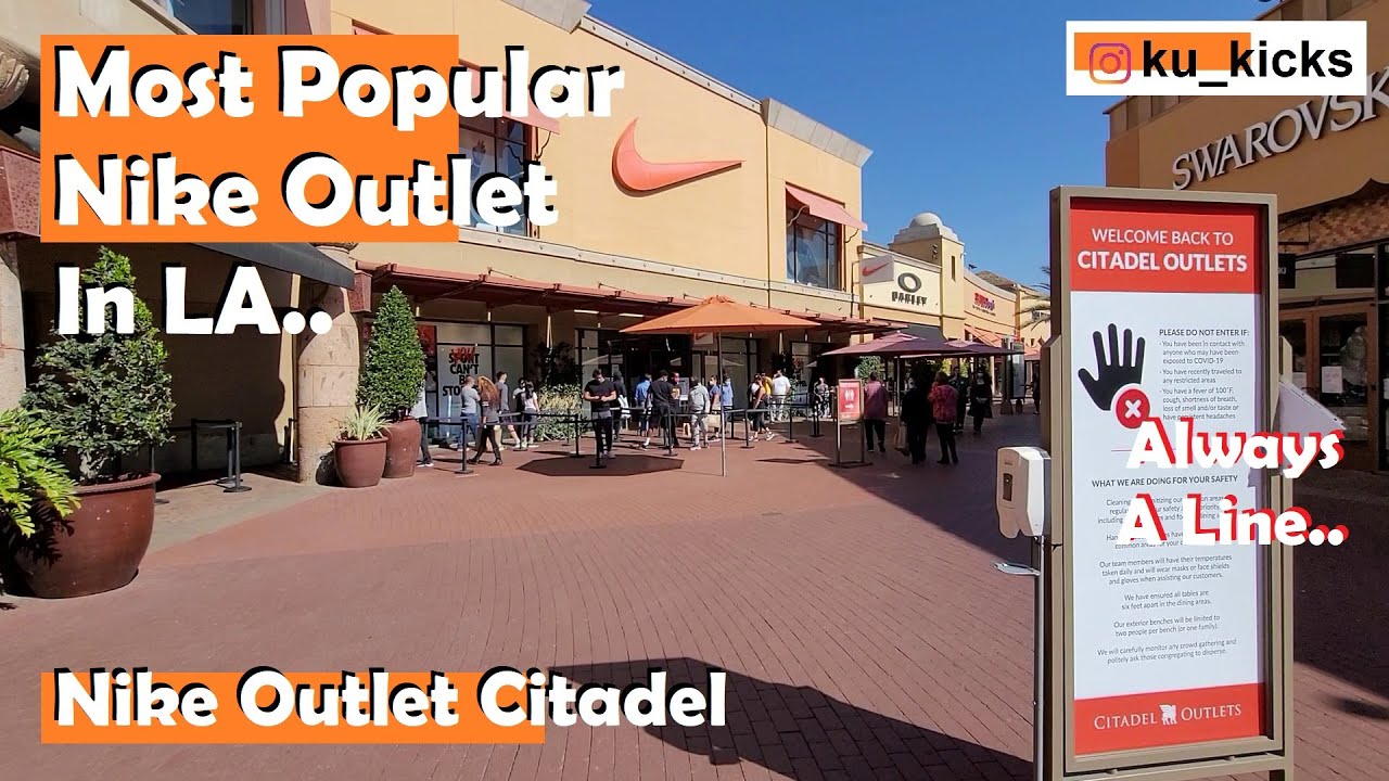 Nike Outlet Always Got a Line!! YouTube