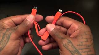 Select Series Apple MFi Certified Lightning to USB Charge & Sync Cable TYLT Syncable-Duo Charge and Sync Cable - Apple and Android