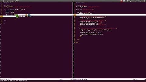 Game of Life in Ruby Tutorial - part 4 - World and Cell classes