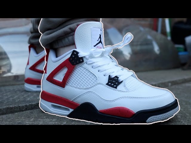 Retro Fire Red 3s On Feet EARLY LOOK! Air Jordan Red Cement (ON