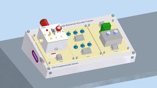 Intelitek Cte Portable Electrical Trainer Mounting Electrical Panels