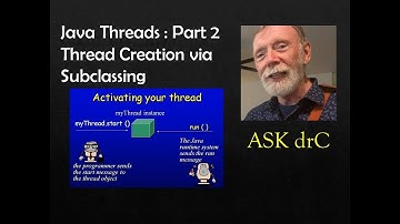 Java Threads 2: Creating threads using subclassing