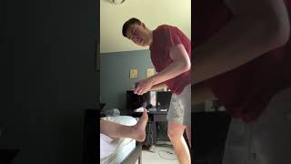 Whitworth ankle taping exam #2