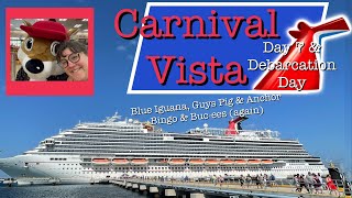 Our Last Day on The Carnival Vista &  Disembarkation #carnivalcruise #carnivalvista #bucees #funship
