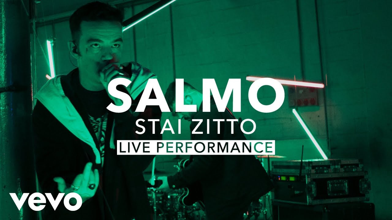 ⁣Salmo - STAI ZITTO (Official Live Performance) | Vevo X