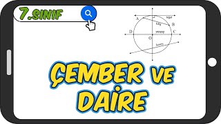 Çember ve Daire / Güncel Anlatım 📘 7.Sınıf Matematik #2023