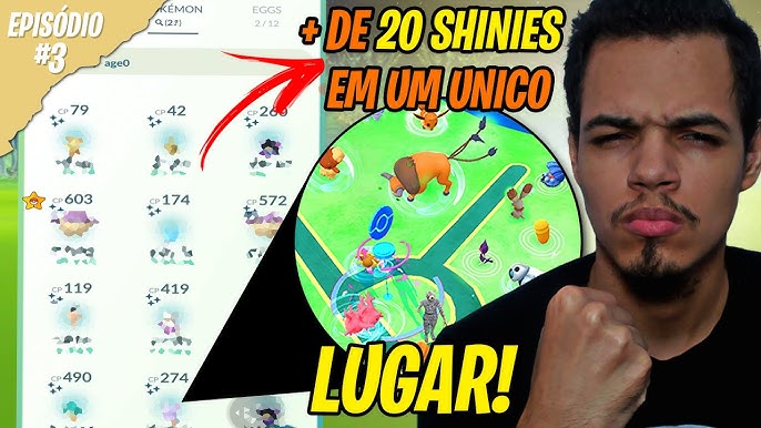 TENTANDO PEGAR TODOS OS SHINIES DO CAMINHO DA ALEGRIA (MEGA DESAFIO) -  POKÉMON GO FAKE GPS 