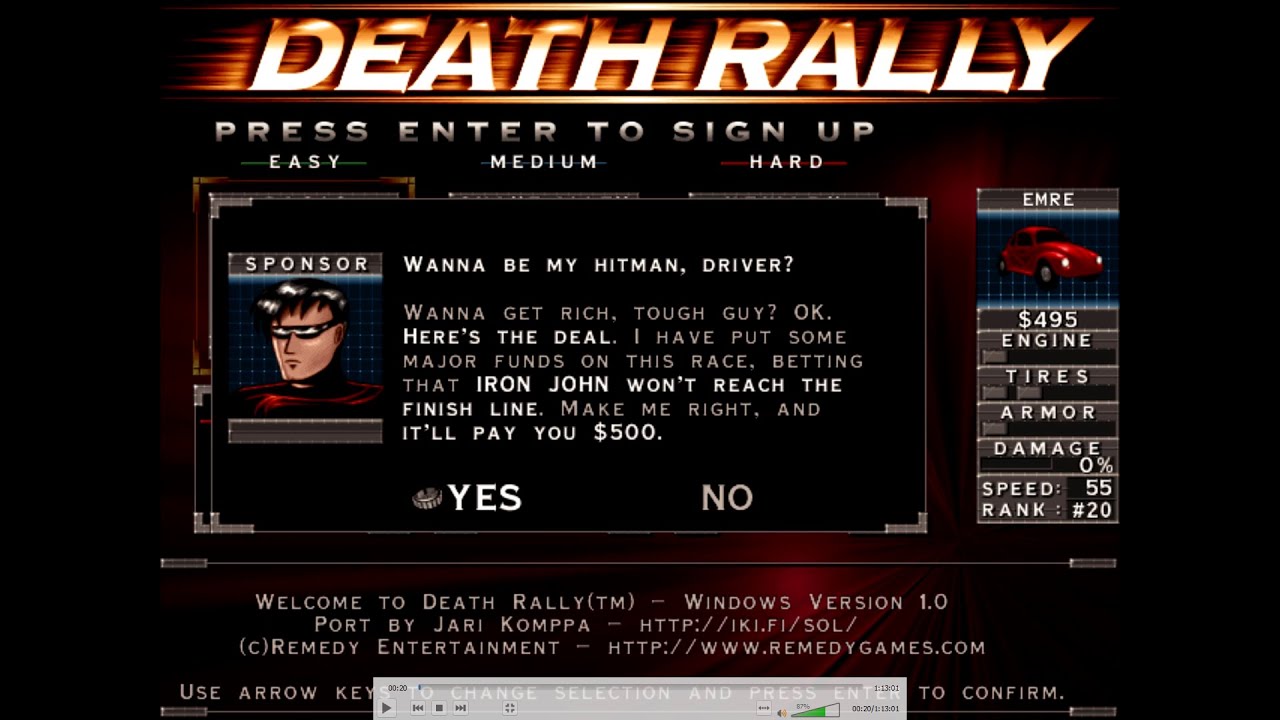 Death Rally Fast-Paced Action 🚗💨 |  Speed Makes Me Dizzy!