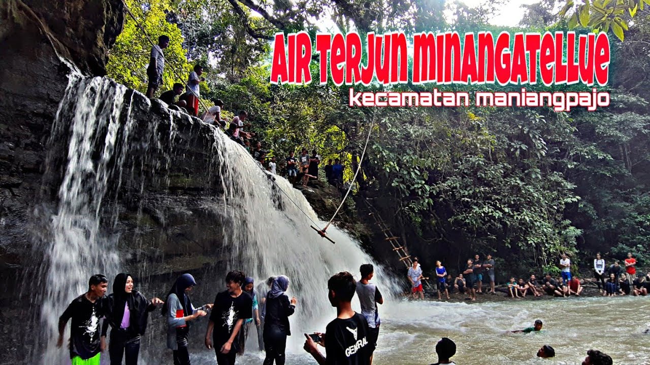 PETUALANGAN DI AIR TERJUN MINANGATELLUE MOTOR MOGOK, SANDAL PUTUS