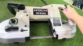 日立 HITACHI 120mmロータリバンドソー CB12VA2 簡易動作確認動画【工具一番館 買取/販売】