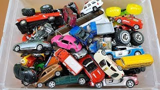 Cars in box various size and brands