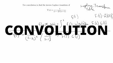 Convolution and the Inverse Laplace Transform | Diff EQs