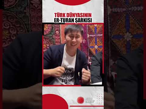 Türk dünyasının ünlü müzik grubu Turan Ethno Er-Turan şarkısını söylüyor