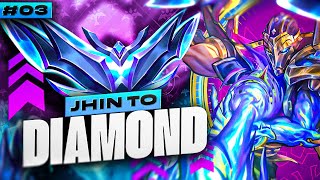 Jhin Unranked to Diamond #3 - Jhin ADC Gameplay Guide | Season 13 Jhin Gameplay