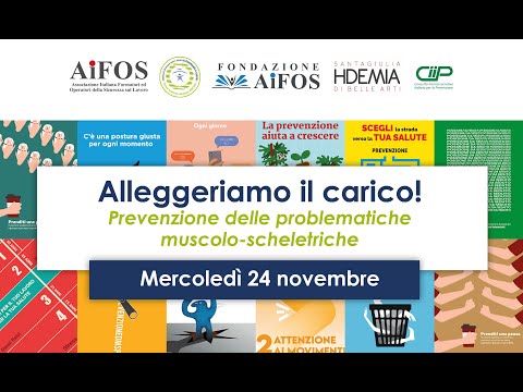 Alleggeriamo il carico! Manifesti per la sicurezza