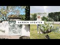 GARDEN UPDATES | SPEND THE DAY IN THE GARDEN WITH ME | PLANTING AND PAINTING THE GARDEN GATE