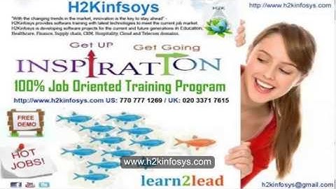 Learn java online course | Java course for beginners | Free Demo | H2KInfosys