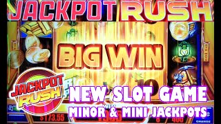 😳 NEW Jackpot 🔥 Rush Penny Slot Machine BIG Win MINOR MINI Bonus Free Games