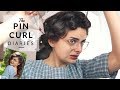 Hello ACTUAL Pin Curls | The Pin Curl Diaries #5