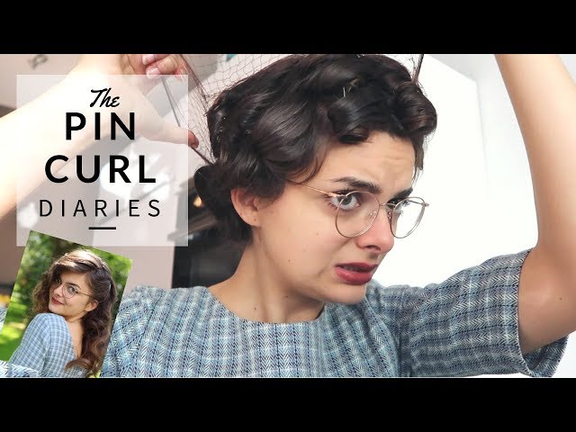 Hello ACTUAL Pin Curls | The Pin Curl Diaries 5