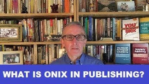What is ONIX in publishing?