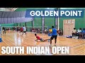 Saravanan  purushotham vs varun reddy  likith  south indian open badminton coorg virajpet