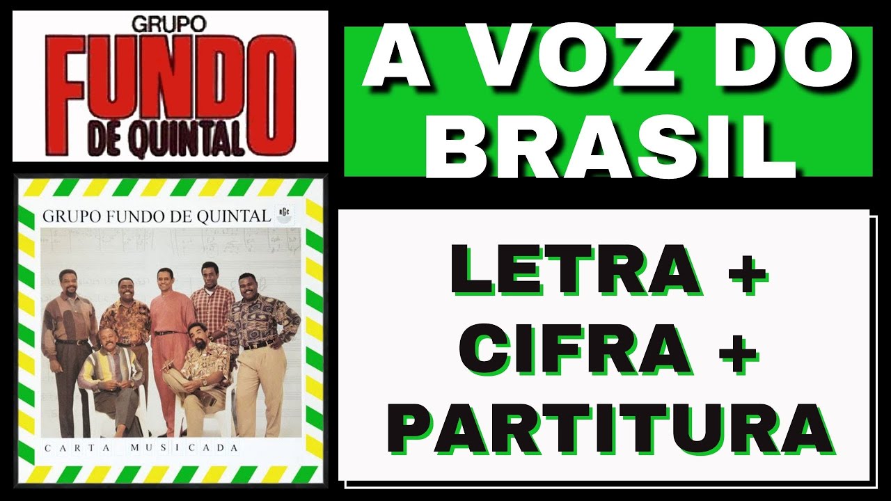 A Voz do Brasil - song and lyrics by Grupo Fundo De Quintal