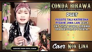 CONDA BIRAWA  Versi karaoke Tanpa vocal cowo, COVER semule NOK LINA