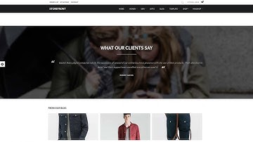 Storefront - Professional eCommerce Joomla Theme