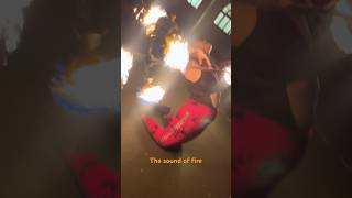 Always a blast to burn after class #dragonstaff #dragon #fire #firedance #firespinning