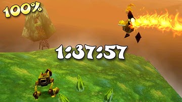 Rayman 2: The Great Escape 100% Speedrun in 1:37:57