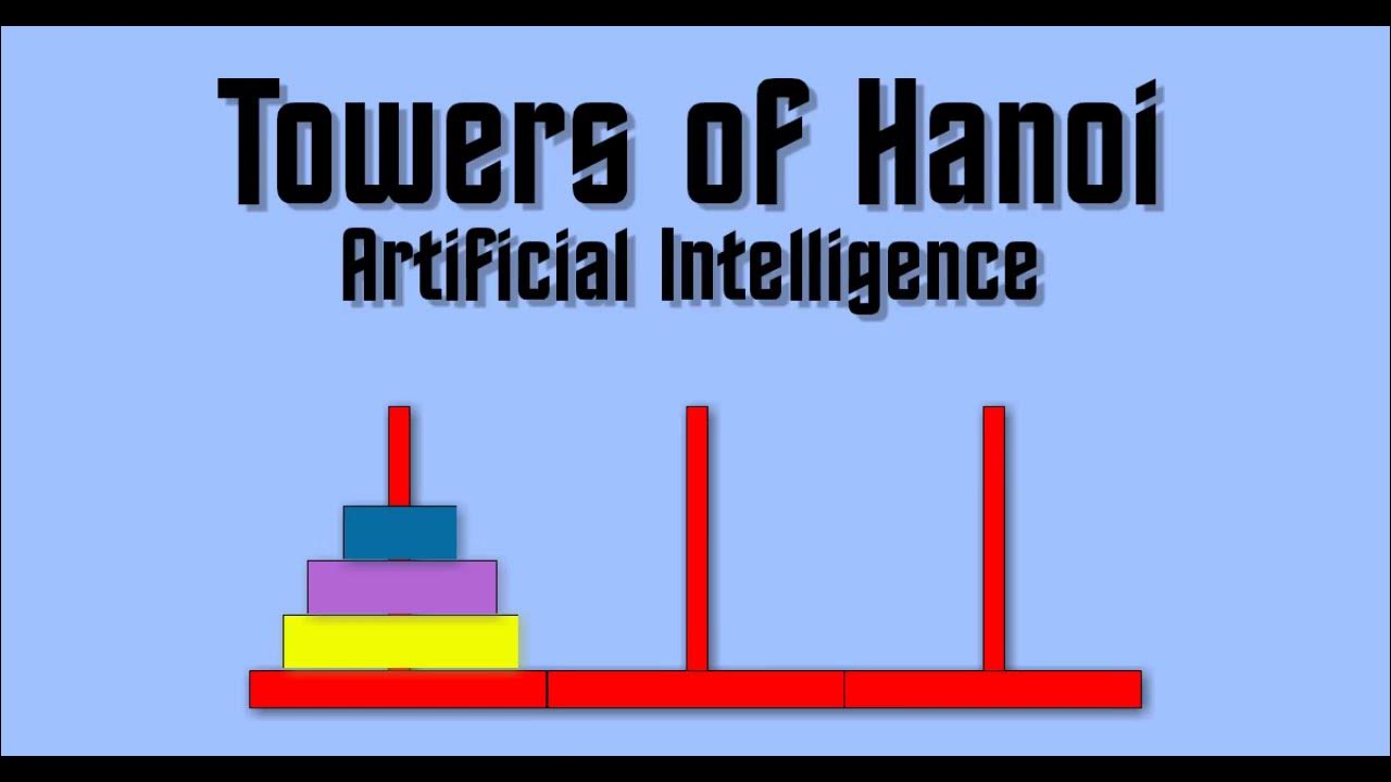 Tower of hanoi problem python solution youtube