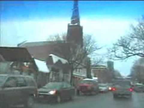 Main St, Brattleboro, VT, hopping a ride