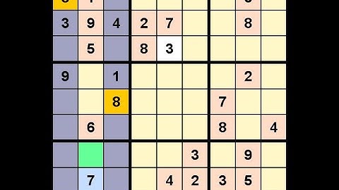 How to Solve The Toronto Star L5 Sudoku August 1, 2021