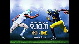 Notre Dame vs Michigan September 10, 2011 Michigan Stadium