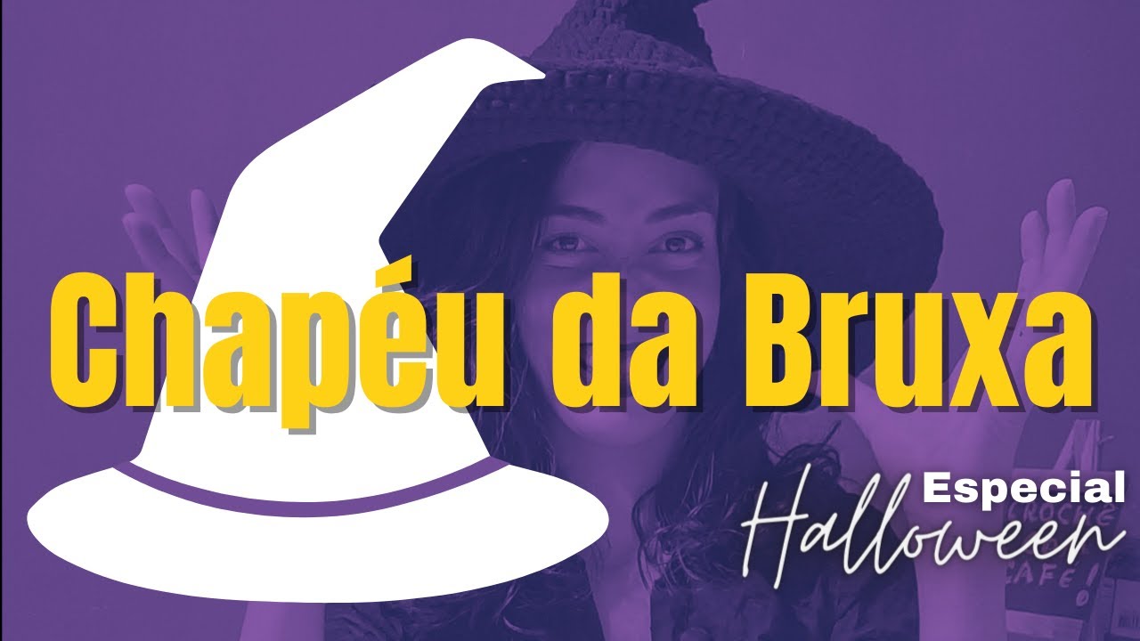 Chapéu da Bruxa | Crochê com Café