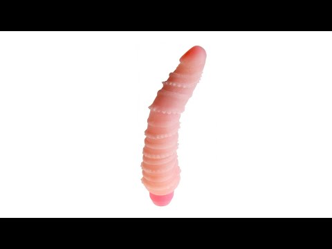 6959532304404 Рельефный гнущийся вибратор (вторая кожа) / FLEXI VIBE SENSUAL SPINE 19.5 CM