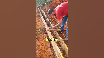 Opzetten van een gewapend betonnen fundering – Stapsgewijze installatie van bekisting en wapening...