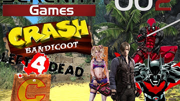 Left 4 Dead 2 - Crash Bandicoot: The Return of Dr. Cortex - 002 - Leon, Batman, Deadpool & Juliet
