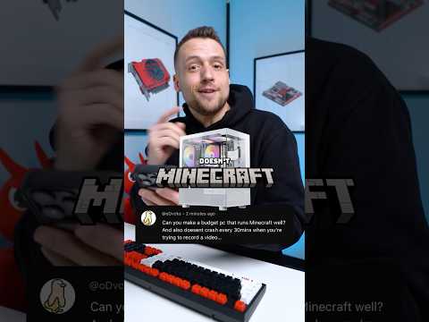 Building a Budget PC for Minecraft Recordings 🙄