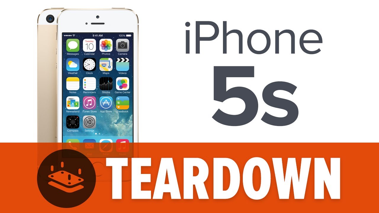 Belachelijk Kwik kruipen iPhone 5s Teardown - iFixit